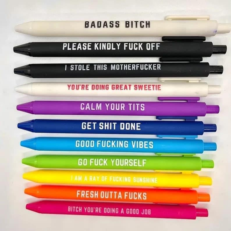 SNARKY PENS SET