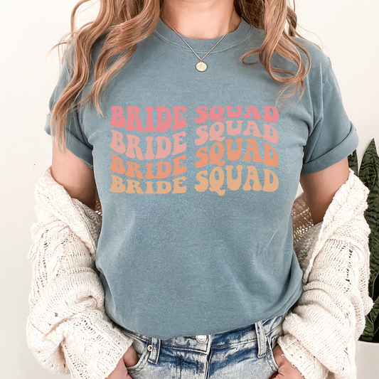 Bride Squad Stacked Boho Bride Tribe