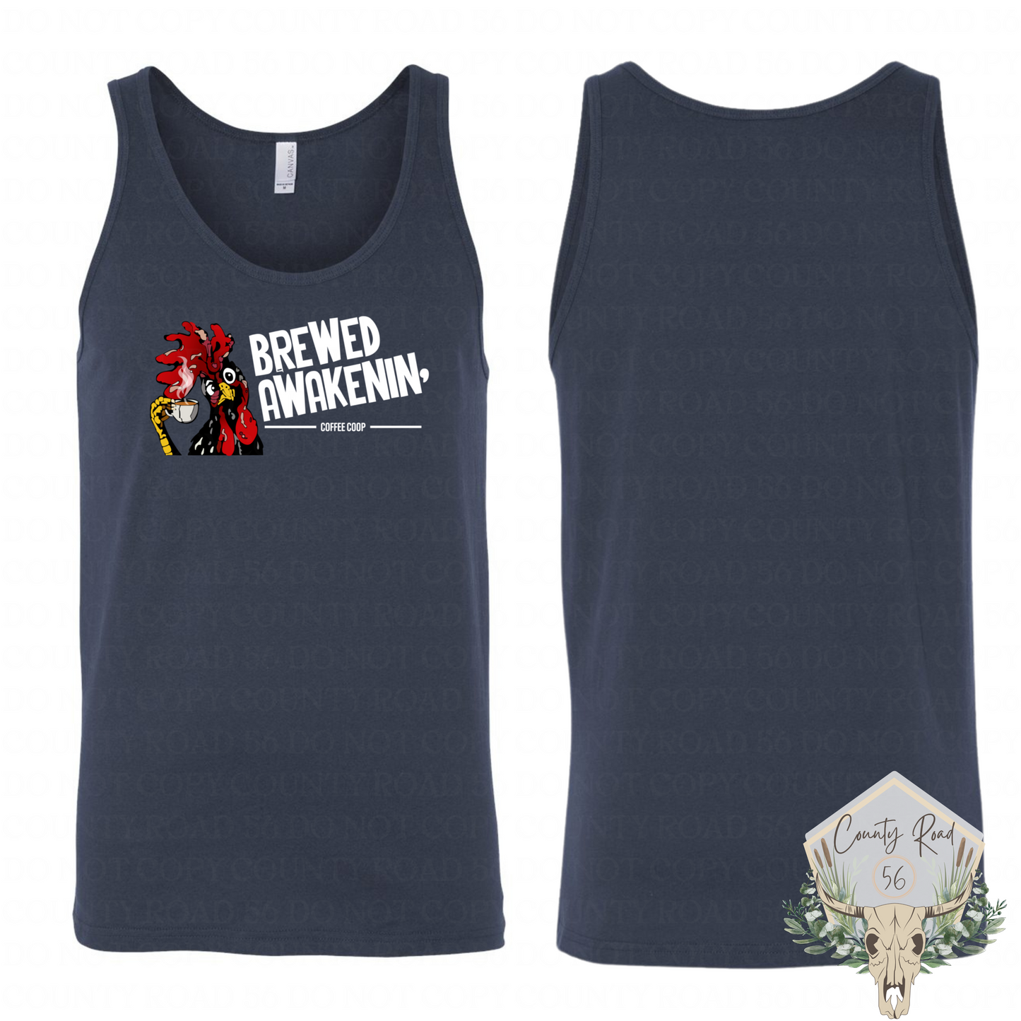 Sue's Brewed Awakenin' ORIGINAL Crazy Chicken ADULT APPAREL