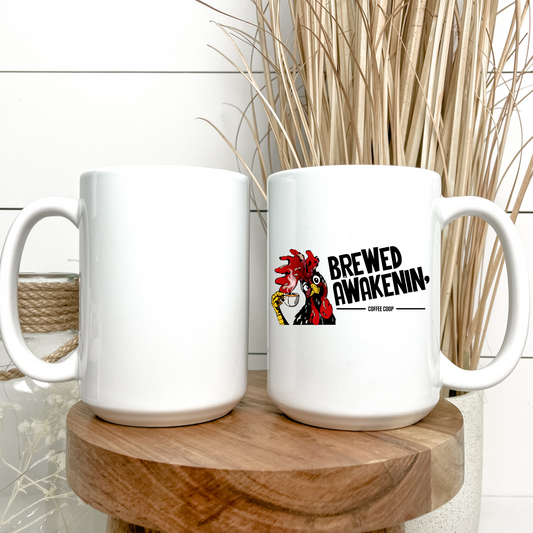 Sue's Brewed Awakenin' Crazy Chicken Coffee Mug