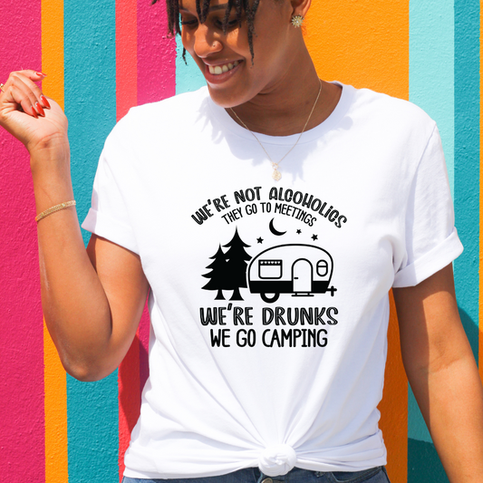 We Go Camping Tee