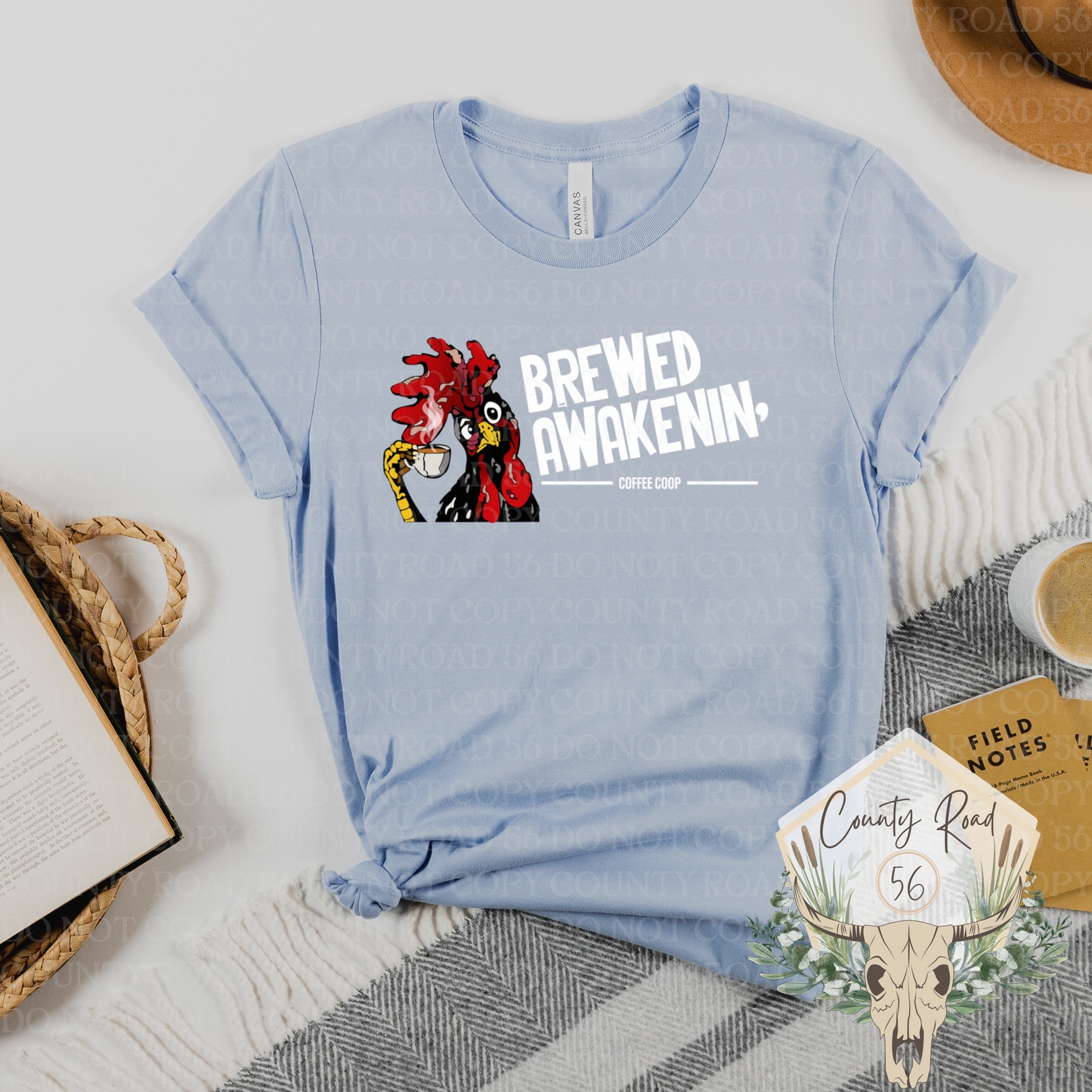 Sue's Brewed Awakenin' ORIGINAL Crazy Chicken ADULT APPAREL