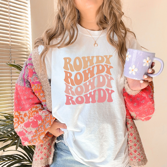 Rowdy Stacked Boho Bride Tribe