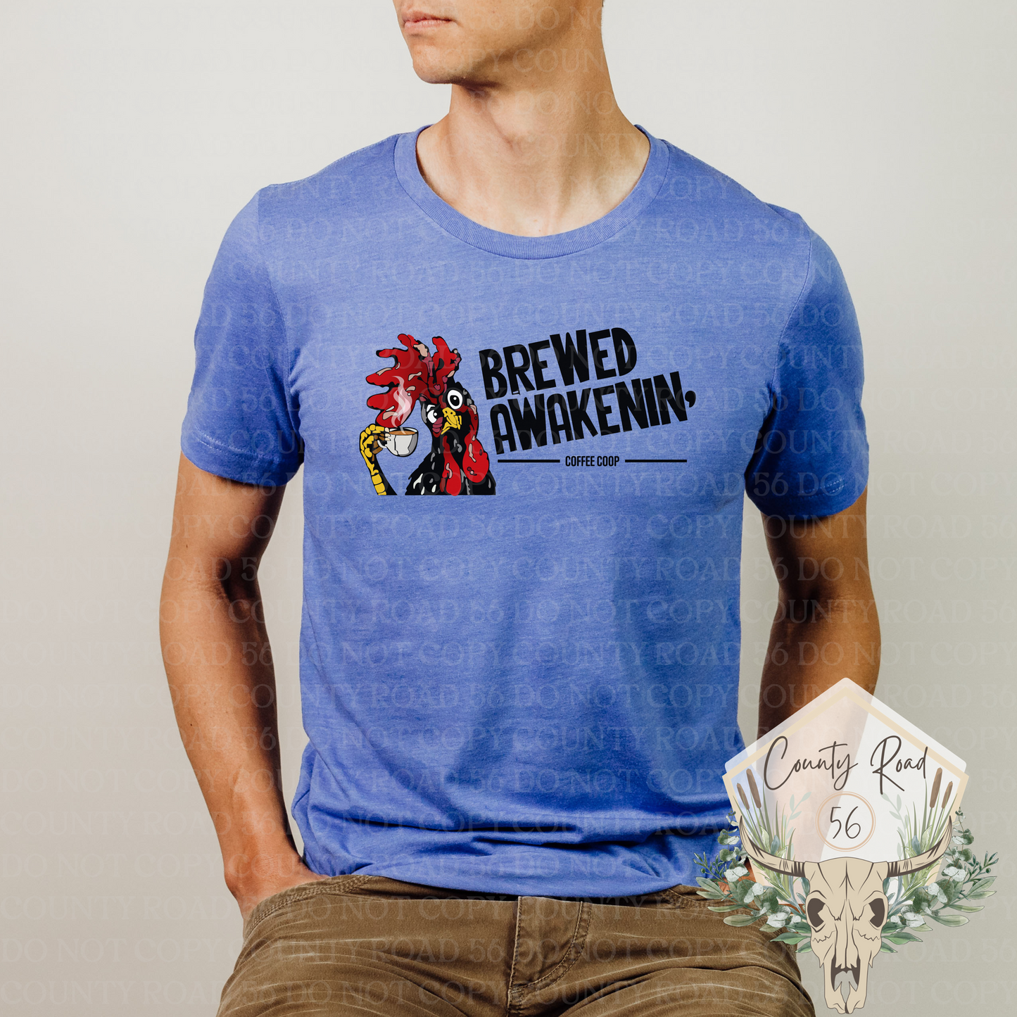 Sue's Brewed Awakenin' ORIGINAL Crazy Chicken ADULT APPAREL