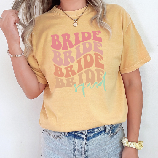 Bride Squad Stacked Boho Bride Tribe