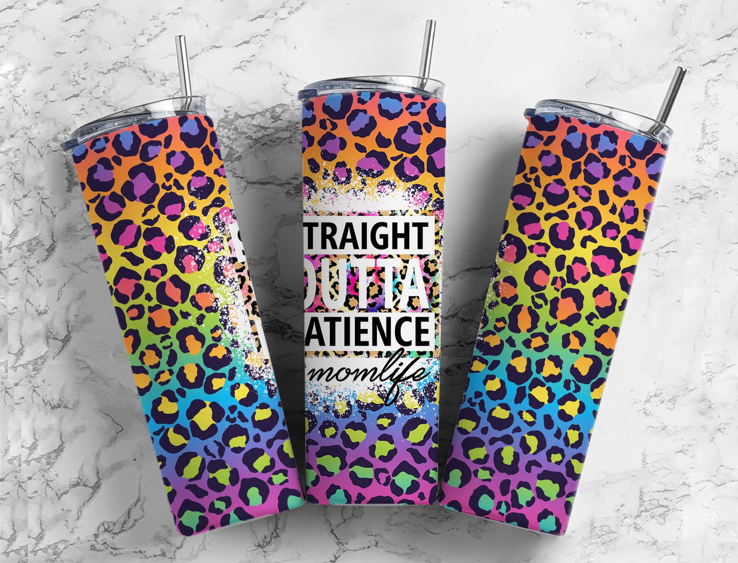 Straight Outta Patience Tumbler