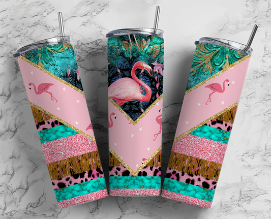 Pink Flamingo Tumbler