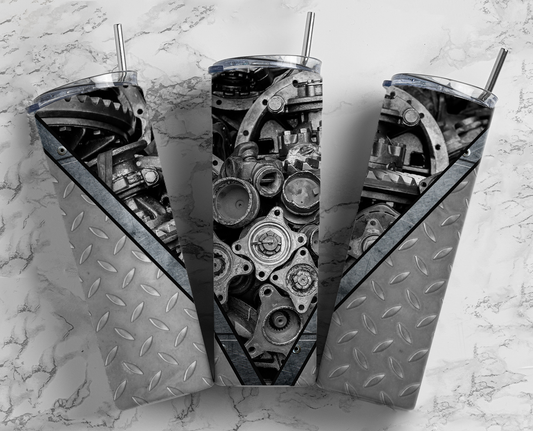 Car Mechanic Tumbler