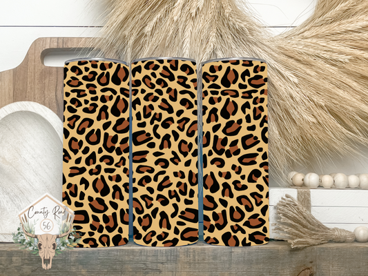 Leopard Print Tumbler