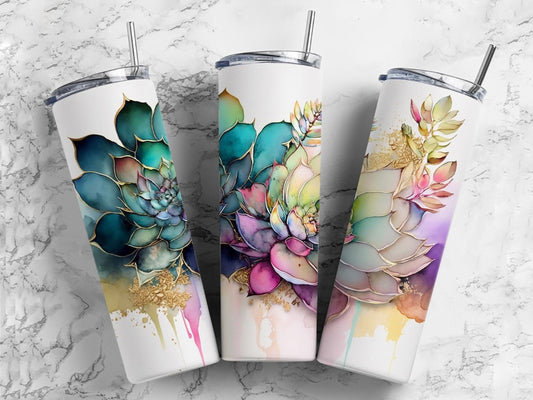 Succulent Garden Tumbler
