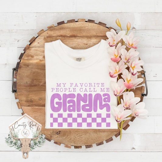 My Favorite People Call Me Grandma