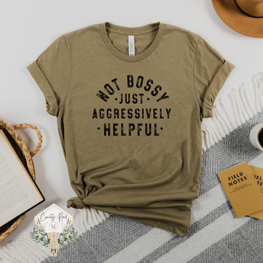 Not Bossy Just Aggressively Helpful
