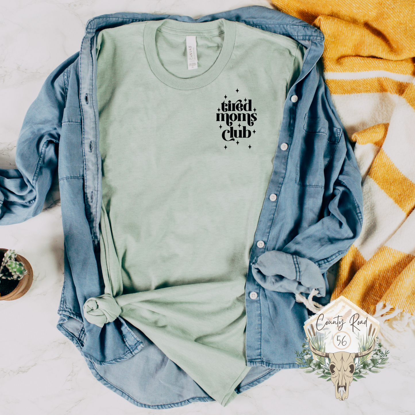 Tired Moms Club POCKET PRINT