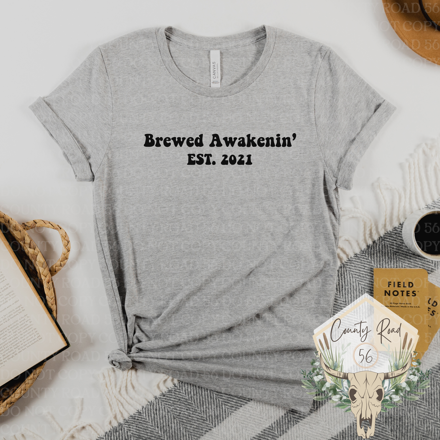 Sue's Brewed Awakenin' Simple Branded ADULT APPAREL