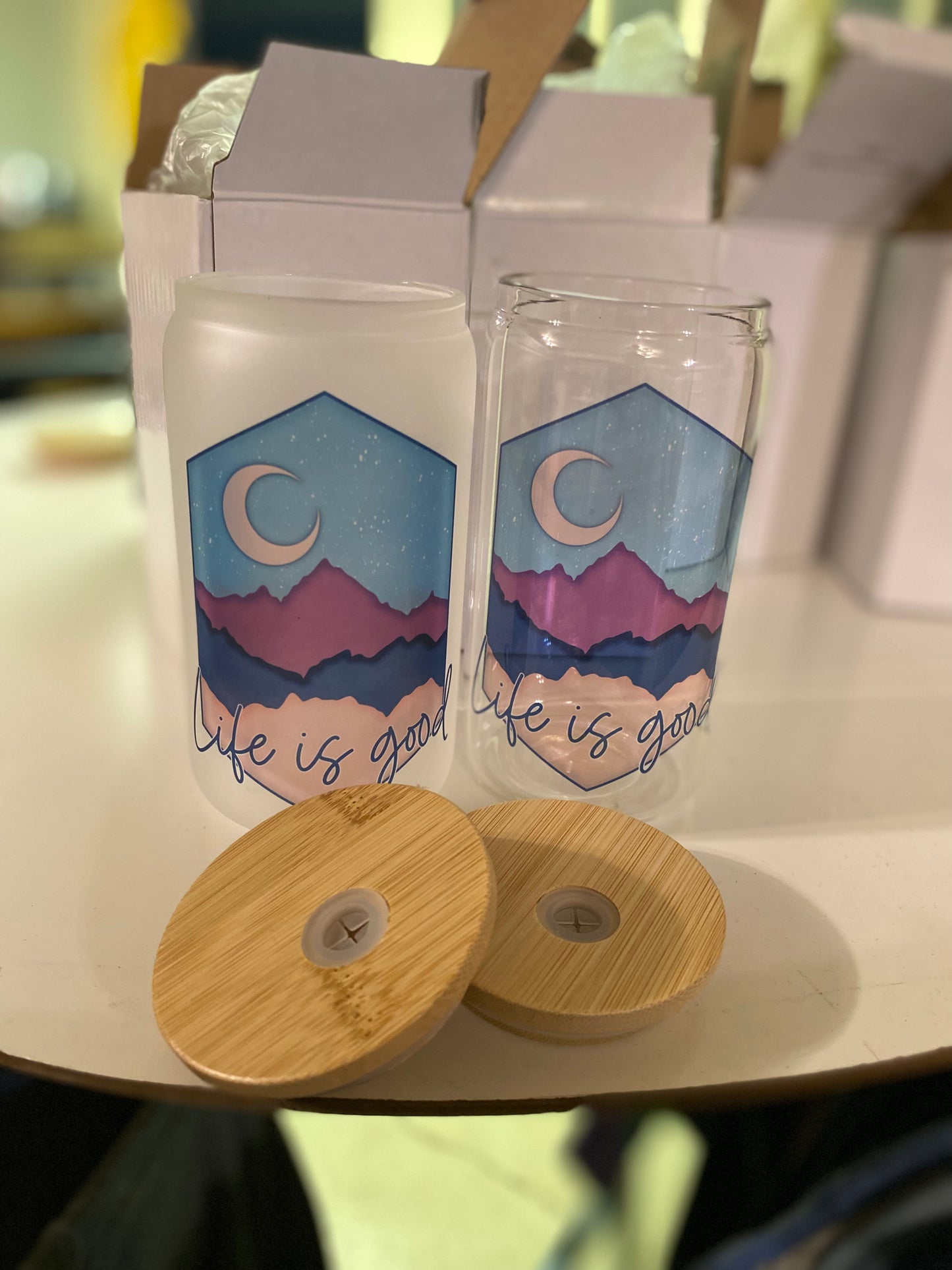 Design Your Own Glass Can Tumbler