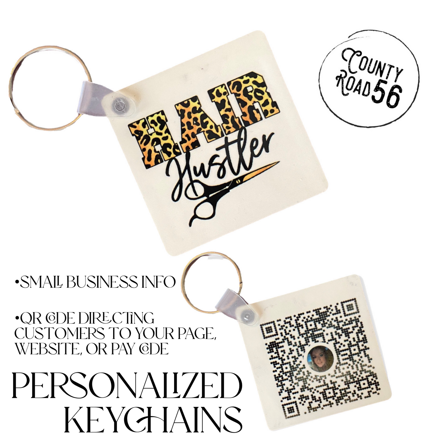 Design Your Own Double Sided Keychain
