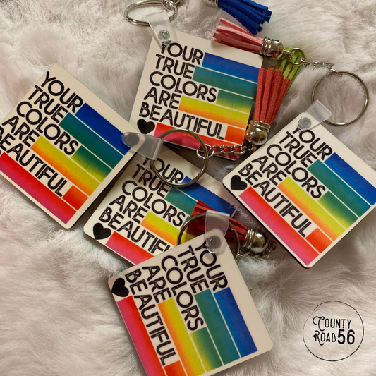 True Colors Keychain