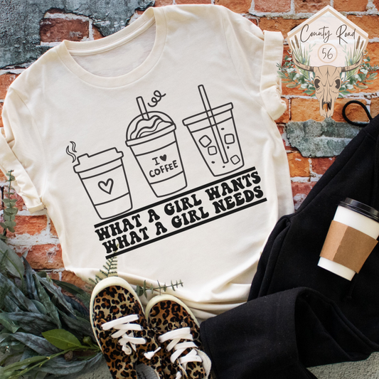What a Girl Wants What a Girl Needs - Coffee